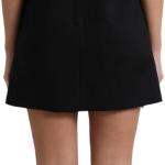 Dolce & Gabbana Elegant Sleeveless Shift Mini Women's Dress Black