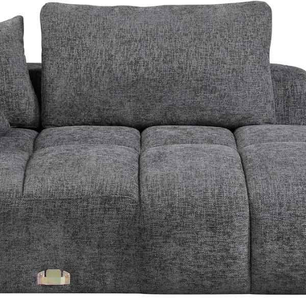 Acme Chloris Sectional Sofa in Gray