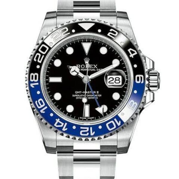 Rolex GMT-Master II Batman 40mm Men's Watch 116710BLNR-0002