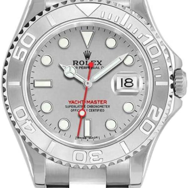 Rolex Yacht-Master 40 Rhodium Grey Dial Automatic Men's Watch 16622